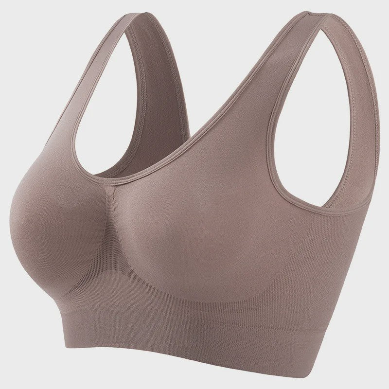 Naadloze Push-Up Sport BH - Ademende Bralette zonder beugel, Crop Top Lingerie voor Dames (S-5XL)