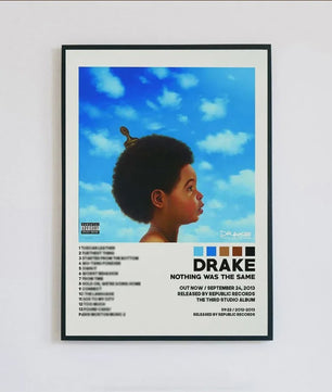 Drake Album Cover Posters - Canvas Muurdecoratie