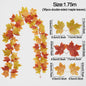 Herfst Slinger met Maple Bladeren - Kunstblad Slinger voor Thanksgiving, Halloween & Feestdecoratie