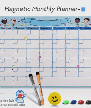 Flexibel Magnetisch Weekplanner Whiteboard A3 - Ideaal voor Koelkast & Kantoor