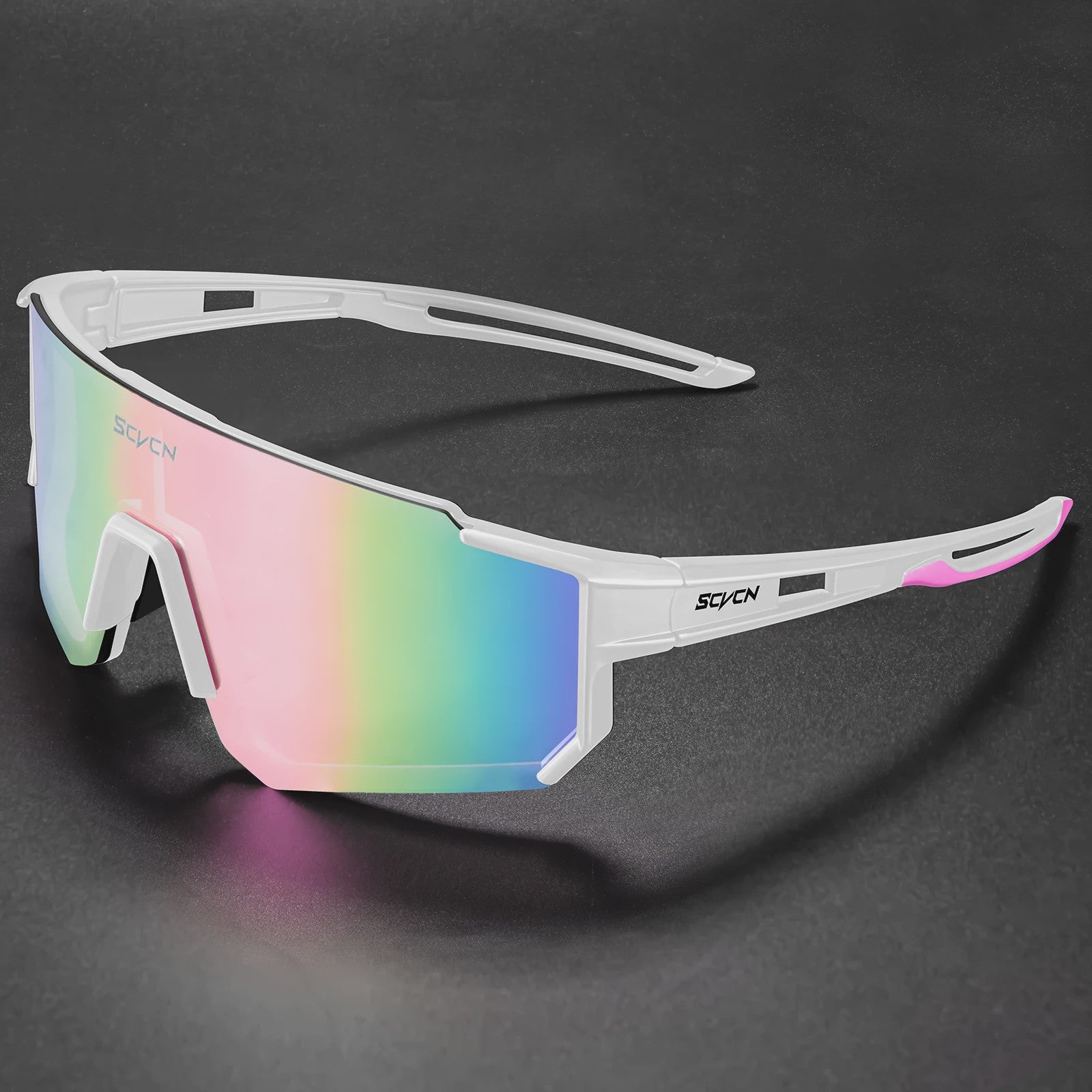 SCVCN Fietsbril Sport Zonnebril UV400 - Wielrennen, MTB, Outdoor