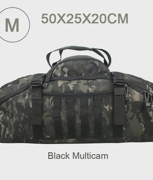 Multifunctionele Duffle Bag Rugzak 25L/45L/80L - Waterdicht, Tactisch & Outdoor