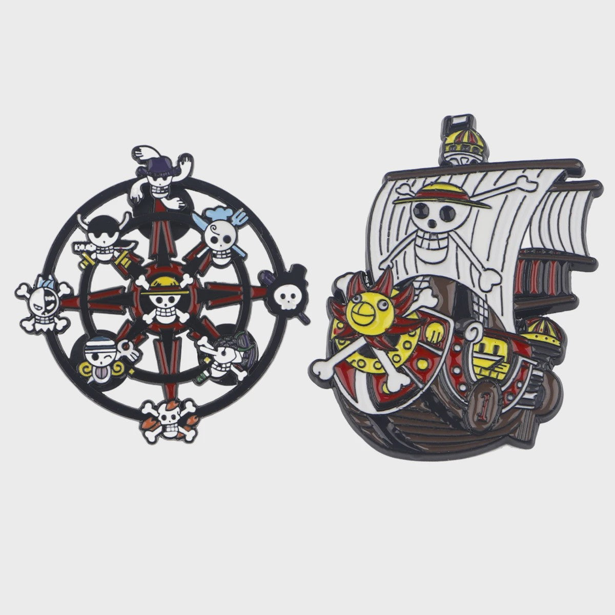 Anime & Manga Emaille Pins Set - Decoratieve Broches voor Rugzak, Kleding & Cadeau