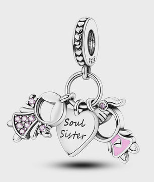 925 Zilveren Bedel - Mode Hanger voor Dames Armbanden