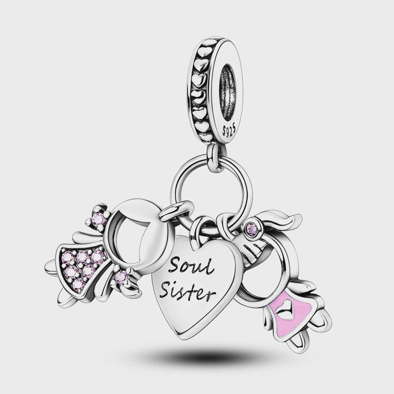 925 Zilveren Bedel - Mode Hanger voor Dames Armbanden