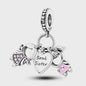 925 Zilveren Bedel - Mode Hanger voor Dames Armbanden