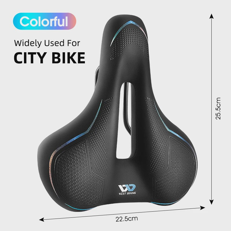 WEST BIKING Fietszadel MTB Racefiets - Ademend, Schokabsorberend & Waterdicht