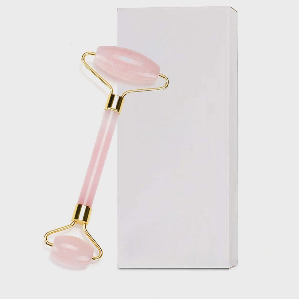 Jade Roller & Gua Sha Set: Dubbelzijdige Gezichtsroller voor Lifting en Ontzwellen