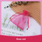 100x Organza Zakjes - Cadeau, Sieraden & Feest - Diverse Maten & Kleuren