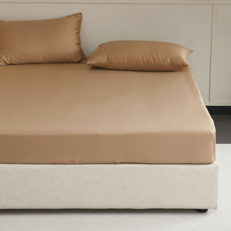 Luxe Hoeslaken van 100% Moerbei Zijde met Elastische Band - Diverse Maten