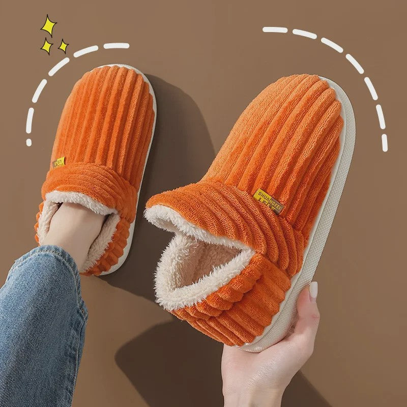 Herenslippers Winter Laarzen - Zachte Pluche & Katoen, Warm & Comfortabel voor Binnen