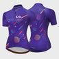 LIV Dames Fietsset Zomer - Korte Mouwen Jersey & Bibshort - Sneldrogend