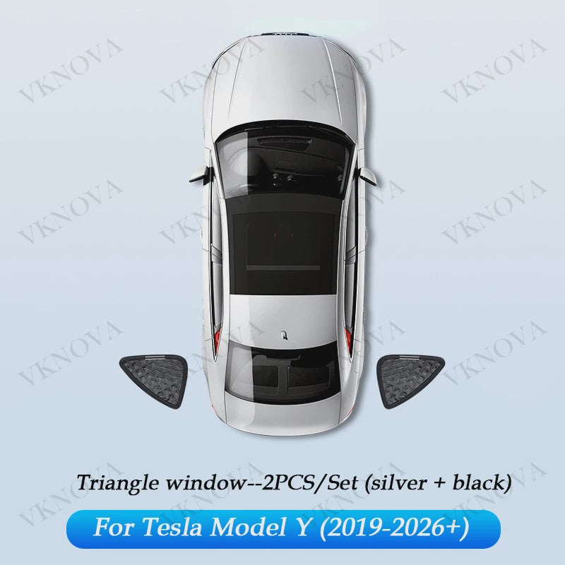 Set Zonneschermen voor Tesla Model 3/Y (2017-2025) - Privacy & UV Bescherming