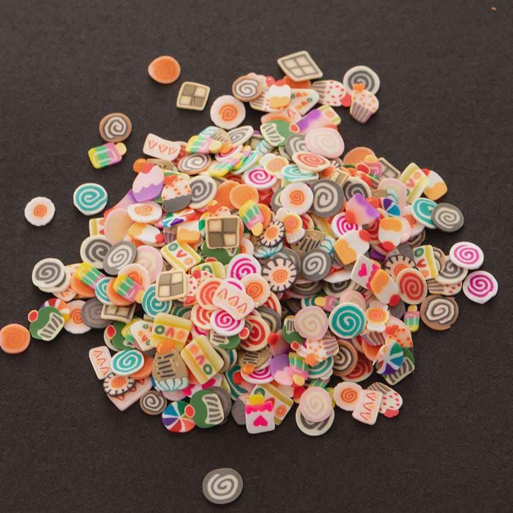 1000x Polymeer Klei Fruit Schijfjes - DIY Sieraden, Epoxy & Telefoon Decoratie