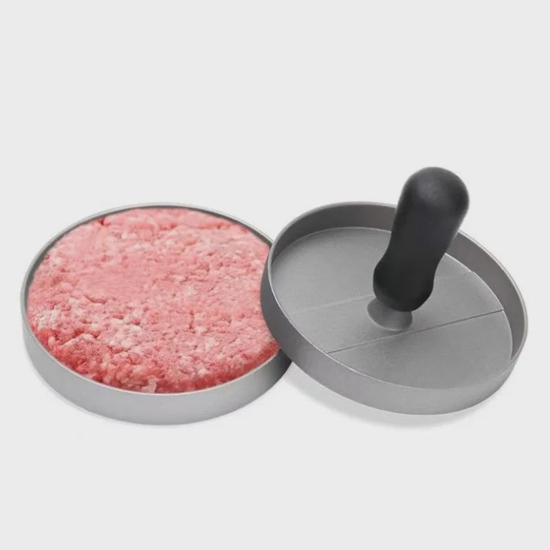 Aluminium Burgerpers voor Perfecte Hamburgers - Ideaal voor BBQ & Keuken