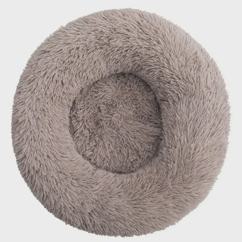 Luxe Pluche Hondenkussen & Kattenmand - Rond, Extra Zacht & Warm - 40-90cm