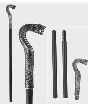 Halloween Cobra Scepter Wandelstok - Egyptische Stijl Koning Kostuum Accessoire