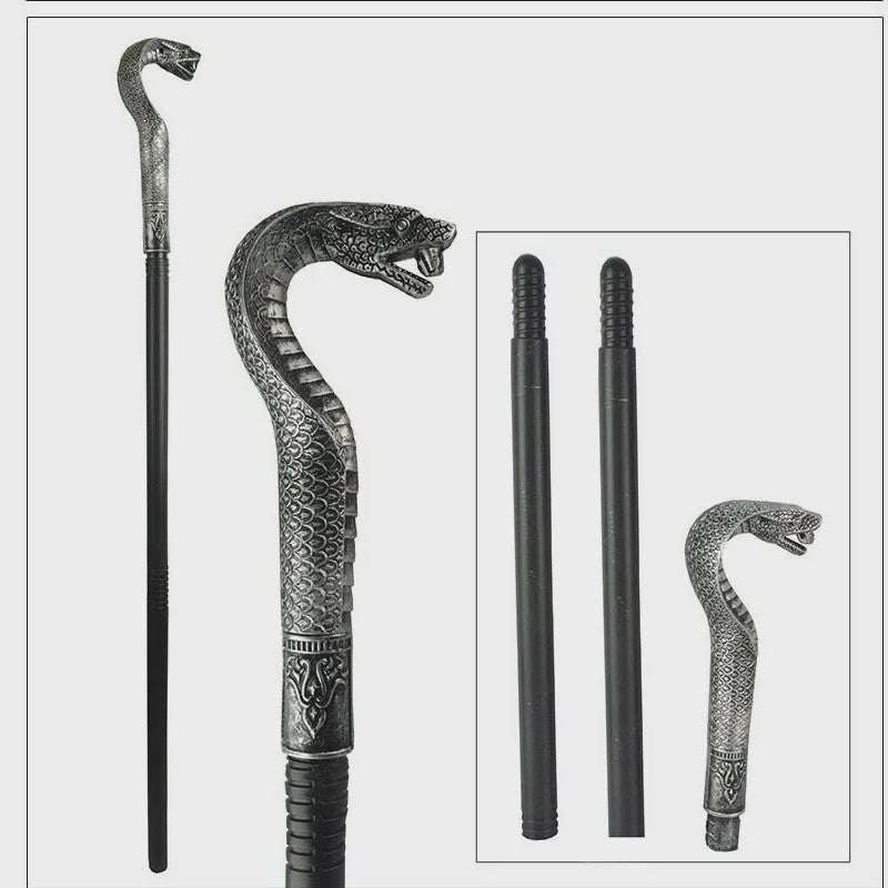 Halloween Cobra Scepter Wandelstok - Egyptische Stijl Koning Kostuum Accessoire