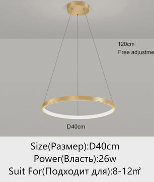 Moderne Ronde LED Plafondlamp Zwart/Wit - Dimbaar Hanglamp voor Keuken en Woonkamer