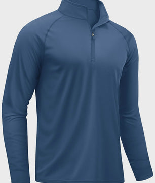 TACVASEN Heren UV Bescherming T-shirt Lange Mouw - UPF50+ Sneldrogend