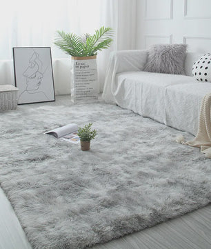 Luxe Witte Pluizige Vloerkleed - Zacht & Antislip voor Woonkamer & Slaapkamer