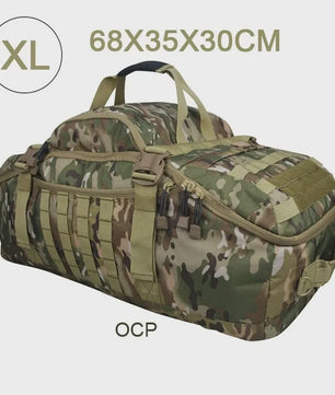 LQARMY Tactische Rugzak 45L/80L - Molle Systeem, Waterafstotend, Ideaal voor Camping, Reizen & Sport