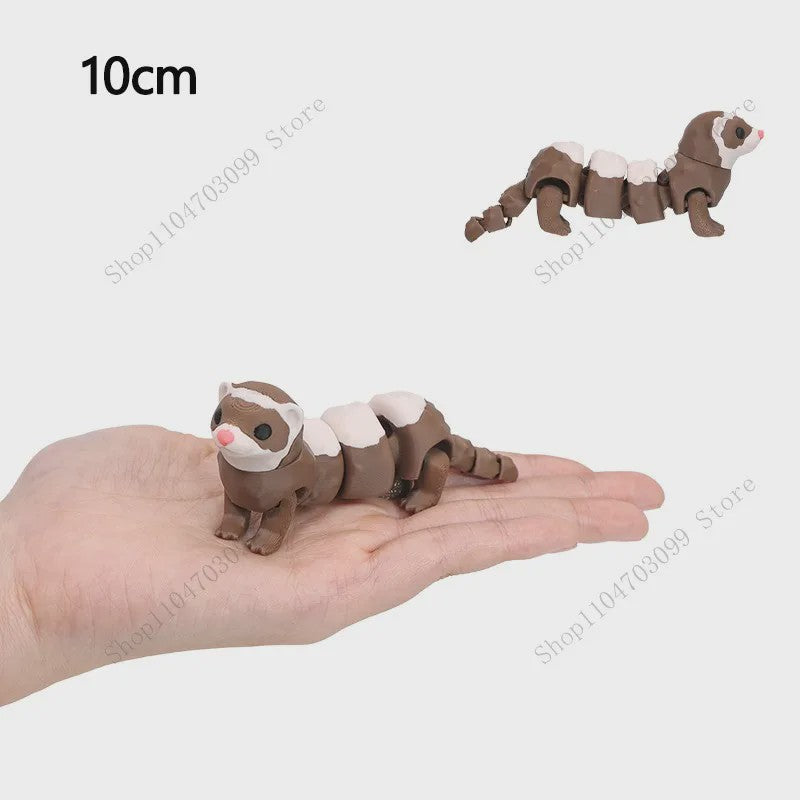 Bewegende 3D Geprinte Dierenfiguren - Verzameling van Unieke Speelgoedmodellen
