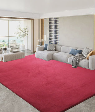 Zacht Coral Fleece Vloerkleed Grijs - Comfortabel voor Woonkamer, Slaapkamer & Kinderkamer