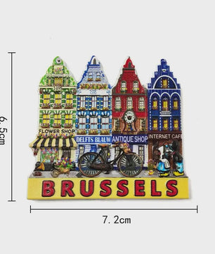 België Koelkastmagneet - Souvenir & Decoratie voor de Keuken