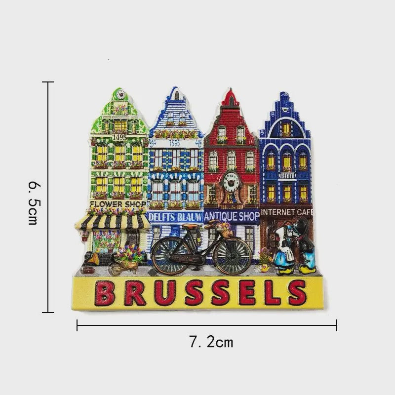 België Koelkastmagneet - Souvenir & Decoratie voor de Keuken