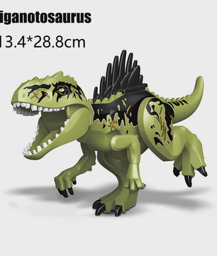 Grote Dinosaurus Bouwstenen Set - T-Rex, Velociraptor & Meer - Speelgoed voor Kinderen