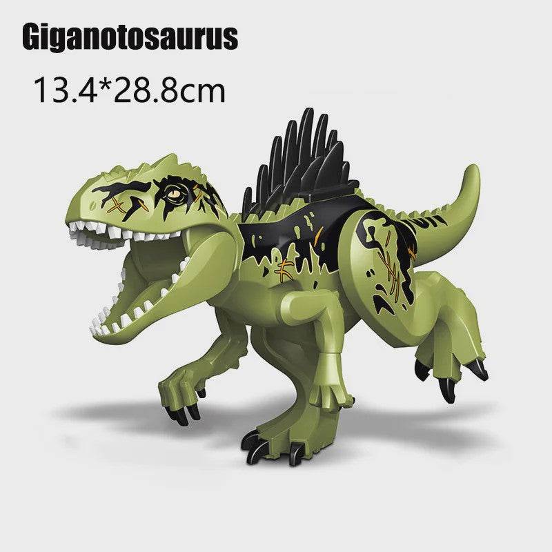 Grote Dinosaurus Bouwstenen Set - T-Rex, Velociraptor & Meer - Speelgoed voor Kinderen