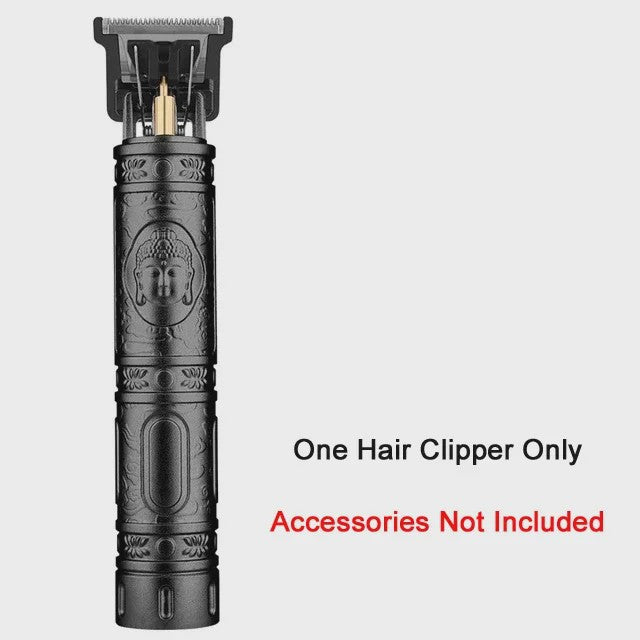 Vintage T9 Draadloze Trimmer - USB Snel Opladen & Krachtige Barber Clipper voor Mannen