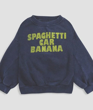 Children's Spring Autumn Hoodie Cartoon Print Unisex Sweatshirt European Style Top for Boys And Girls