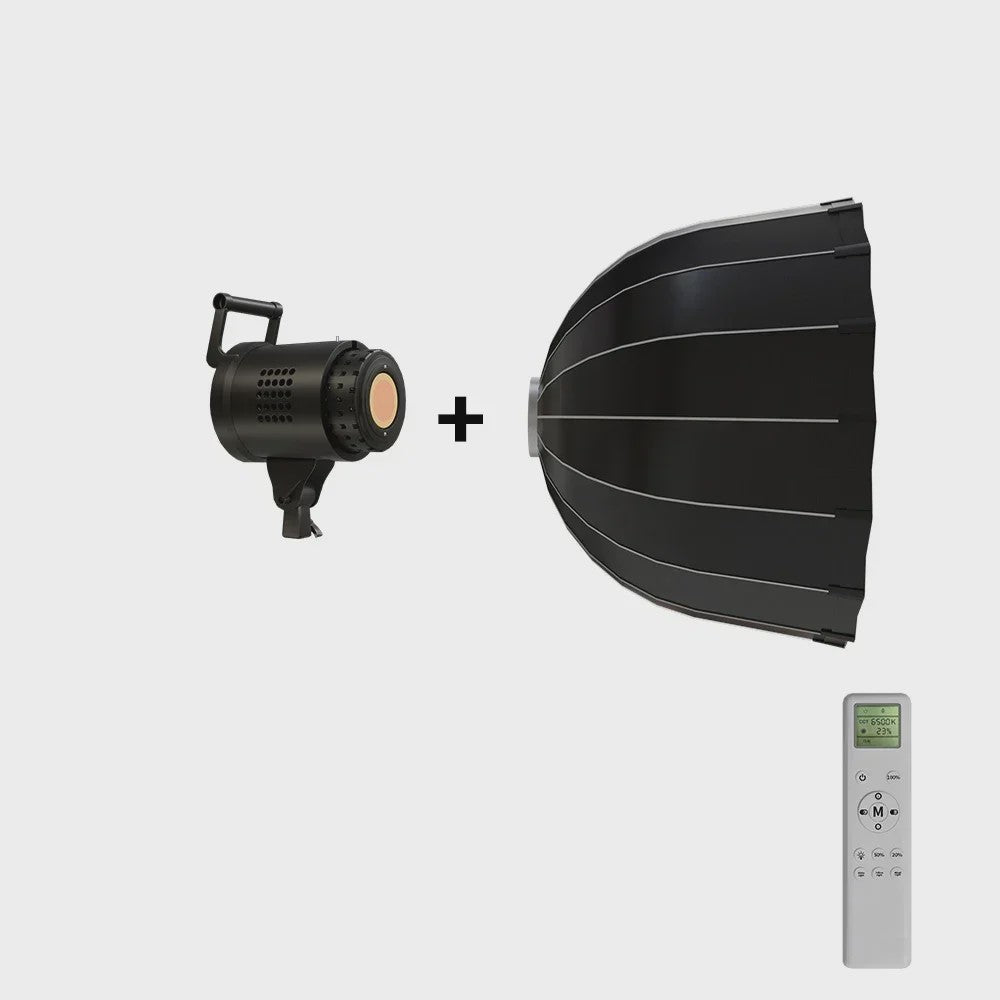 135W Bowens LED Studio Lamp met 90cm Honeycomb Softbox & Statief