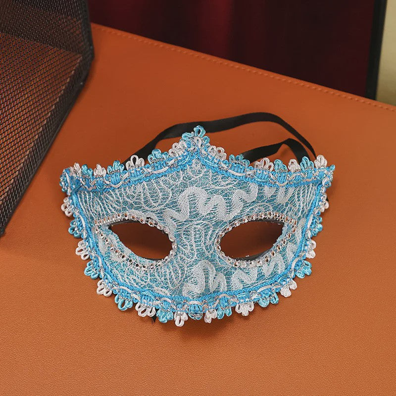 Luxe Venetiaans Masker - Half Gezicht Feest & Festival Accessoire