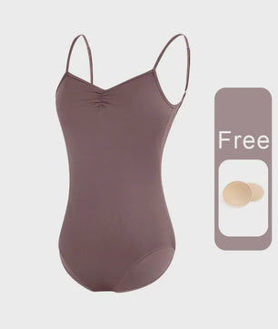 Dans Leotard Dames met Verstelbare Bandjes - Ballet & Gymnastiek Bodysuit