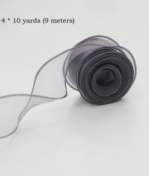 Luxe Chiffon & Organza Lint - Perfect voor Knutselen, Cadeauverpakking & Bruiloftsdecoratie