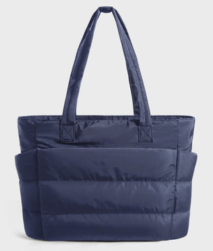 BAGSMART Grote Puffer Tote Bag - Stijlvolle en Ruime Handtas voor Werk, Studie en Shoppen