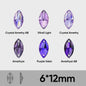 Paarse Strass Steentjes Platte Achterkant - Glas Kristal voor Kleding & Tassen DIY