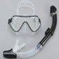 Professionele Duikbril en Snorkel Set voor Volwassenen - Panoramisch Gehard Glas