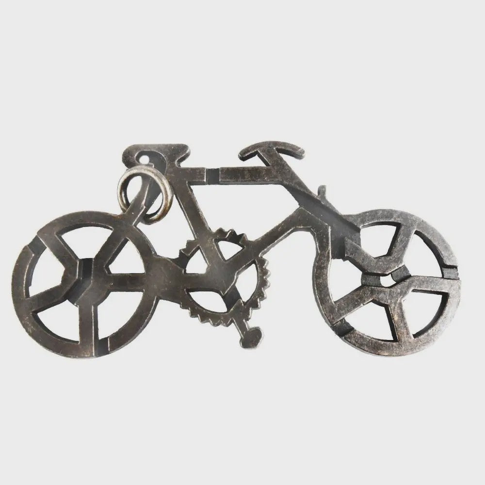 Klassieke Metalen IQ Puzzel Set - Uitdagende Breinbrekers voor Volwassenen