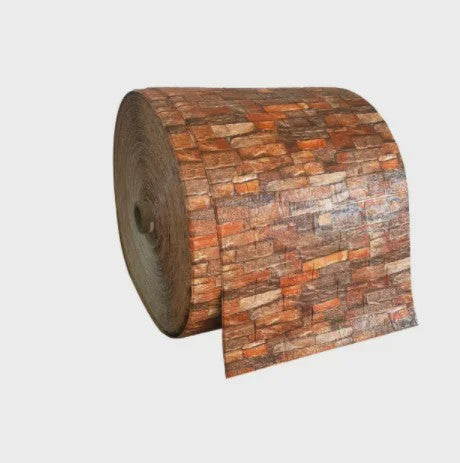 Retro 3D Muursticker Imitatie Baksteen - Zelfklevend Behang voor Woonkamer & Keuken