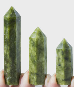 Natuurlijke Kristallen Punt Kolom - Energie Zuivering, Reiki & Meditatie Steen