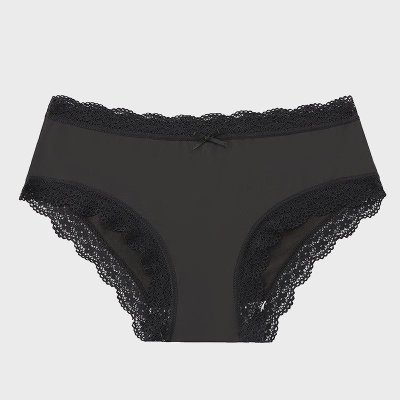 Dames Kant & Luipaardprint Thong Panties - Sexy, Ademend & Comfortabel Ondergoed