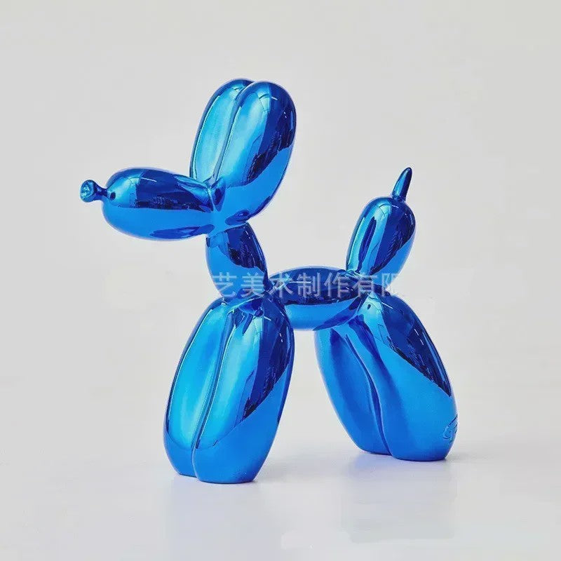 Glanzende Ballonhond Sculptuur - Stijlvolle Decoratie voor Huis & Kantoor