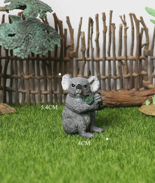 Realistische Australische Dieren Figuren Set: Koala, Kangoeroe, Emu & Meer