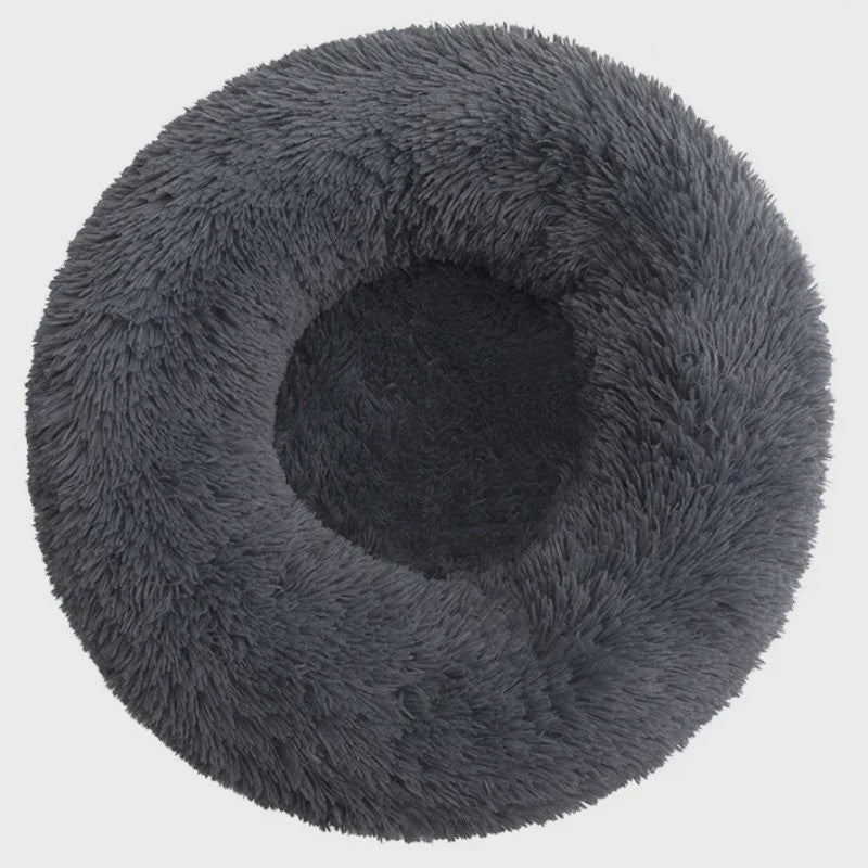 Luxe Pluche Hondenkussen & Kattenmand - Rond, Extra Zacht & Warm - 40-90cm