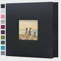 Linnen Fotoalbum voor 600 Foto's 4x6 inch met Venster & Horizontale/Verticale Insteekvakken