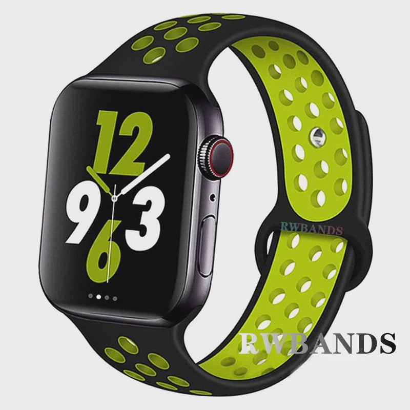 Ademende Sportband voor Apple Watch (38-49mm) - Comfortabele Vervangingsband